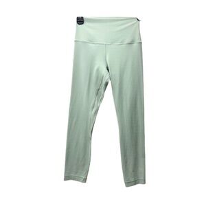 Lululemon Align High Rise Crop 23" length color palm court size 4